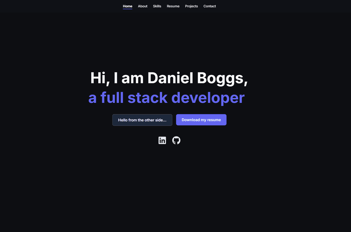 Portfolio Website thumbnail